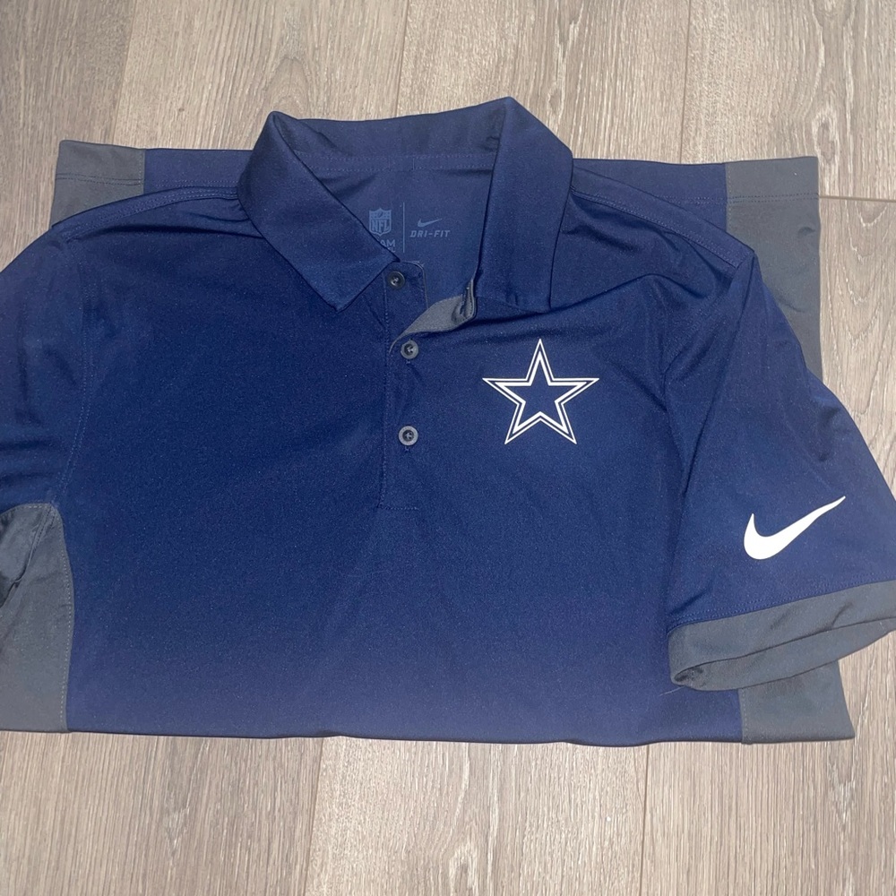 Nike Dallas Cowboys NFL Dri-Fit Polo